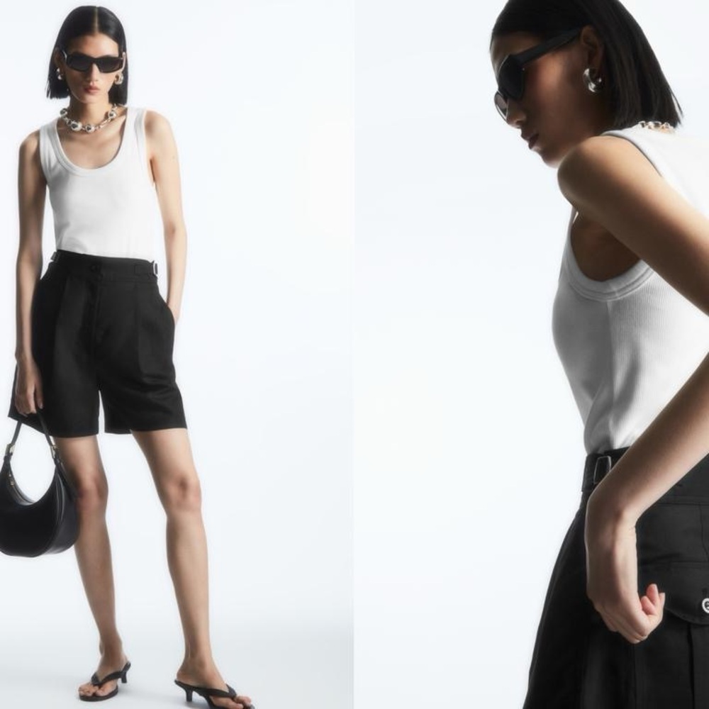 COS Black Women's Bermudas